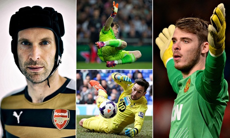 Petr Cech, Iker Casillas, David de Gea and Hugo Lloris.