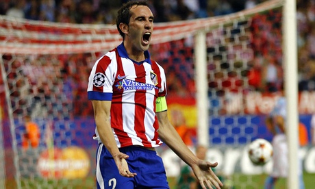 Atletico Madrid's Diego Godin
