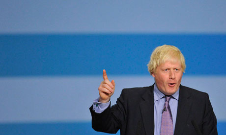 London Mayor Boris Johnson
