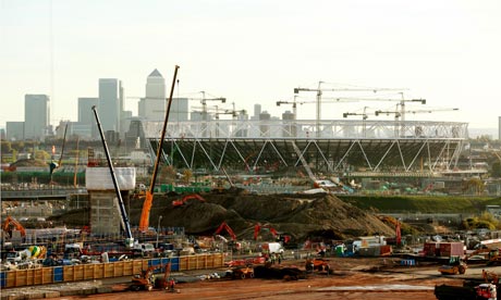 olympic stadium construction site