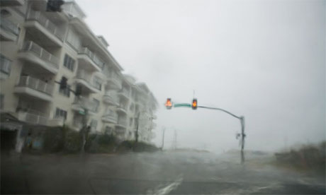 Heavy rain in Virginia from Hurricane Irene