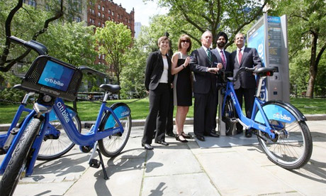 NYC bike share launch, May 2012