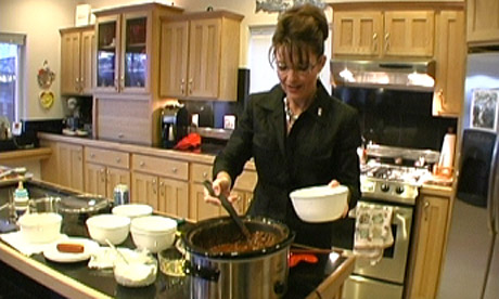 Sarah Palin cooking