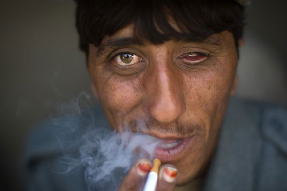 Gallery November 10 2008: Sabari district: An Afghan National Policeman