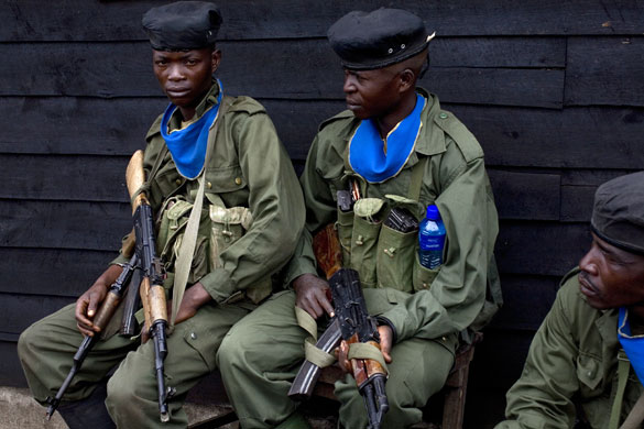 Gallery Conflict in Congo: soldiers in east Congo