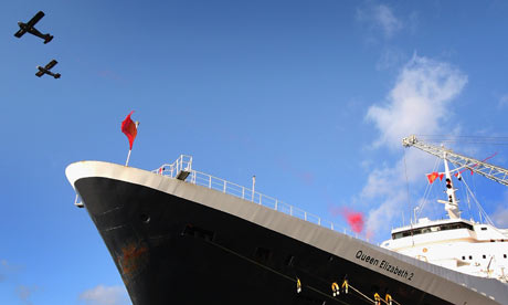 QE2 Leaves Southampton For The Last Time