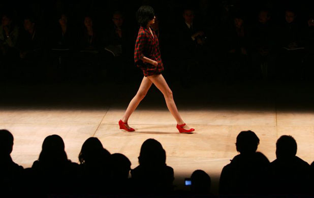 Gallery November 11 2008: Beijing, China: A model during the This Is You'z Clothing Fashion Show