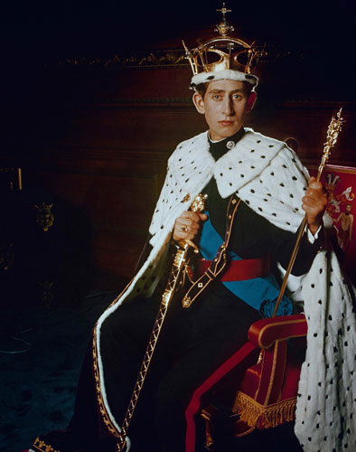 Gallery Prince Charles at 60: Prince Charles in his investiture robes