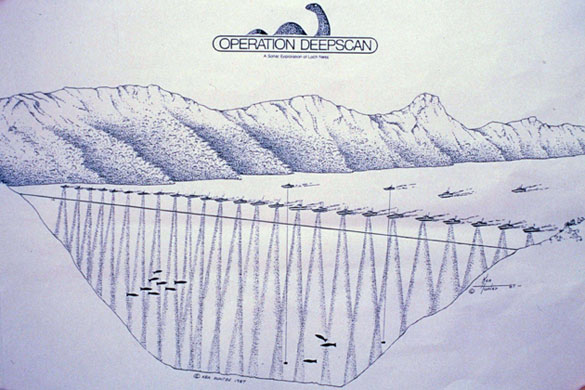 Gallery Looking for Nessie: OPERATION DEEPSCAN LOCH NESS, SCOTLAND - 1987