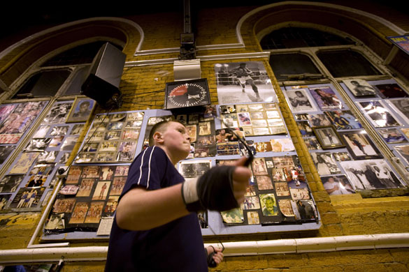 Gallery All Stars Boxing Gym: A young boxer skips