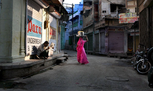 Gallery November 13 2008: Early morning scene in  Jodhpur