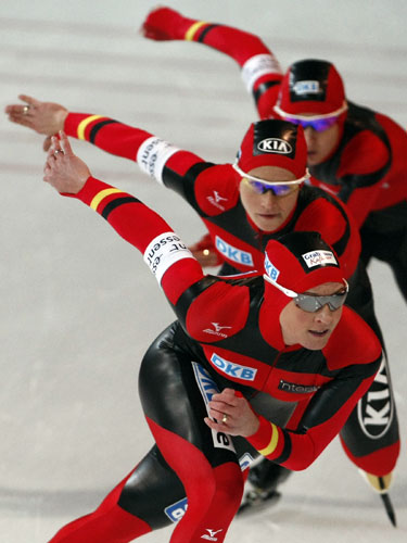 Gallery Week in sport: Berlin, Germany: Team Germany compete in the women pursuit race