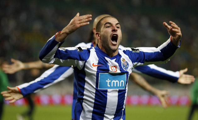 Gallery Week in sport: Lisbon, Portugal: Porto's Lisandro Lopez celebrates victory