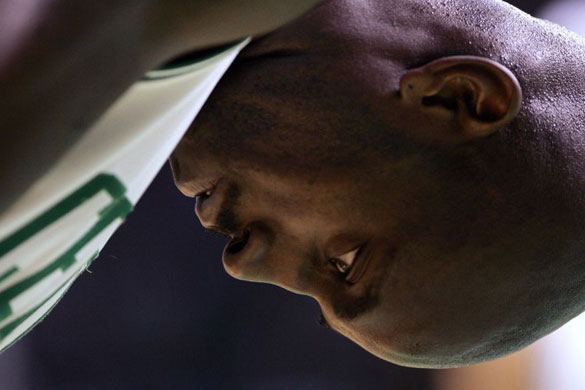 Gallery Week in sport: Boston, US: Boston Celtics forward Kevin Garnett 