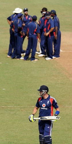 Gallery Week in sport: England's Kevin Pietersen leaves the field after being given out