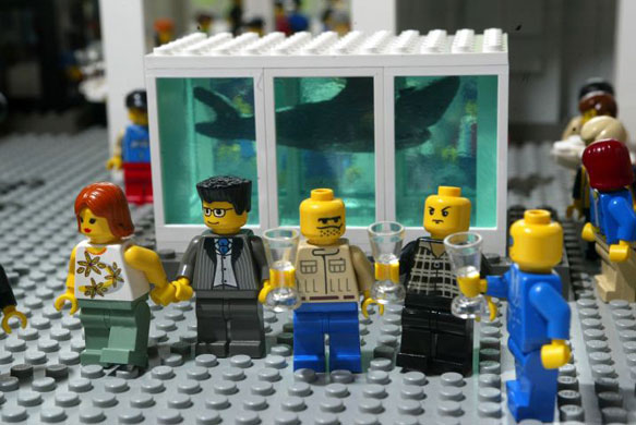 Gallery Lego: Art galleries depicted in Lego by 'The Little Artists'