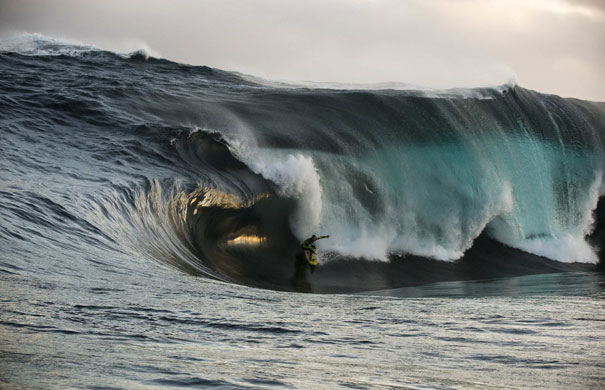 Gallery week in sport: Kerby Brown rides a huge wave