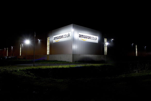Amazon's distribution warehouse in Swansea | Money | guardian.
