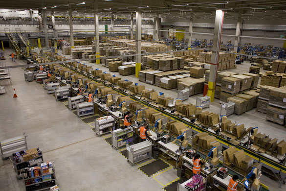 Gallery Amazon.co.uk: Amazon distribution warehouse Swansea