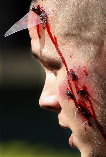 Gallery 24 hours 14/11/08: earthquake drill at the University California San Diego 