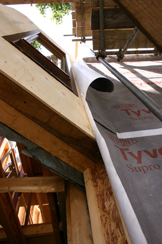 Gallery Tree House: Moisture-permeable air barrier in the Tree House