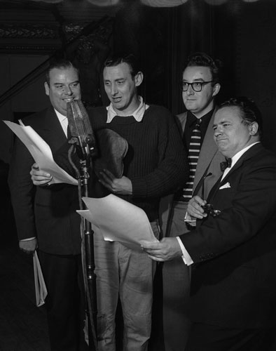 Gallery Spike Milligan: Spike Milligan performing