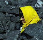 Changzhi, China: People search for usable coal