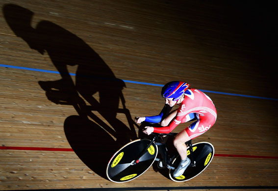 Gallery Sport pictures: Joanna Rowsell of Great Britain wins the Womens Individual Pursuit