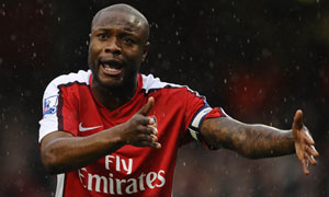 Arsenal captain William Gallas