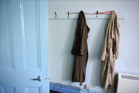 Gallery Leigh Journal : Detail from the newsroom at the Leigh Journal 