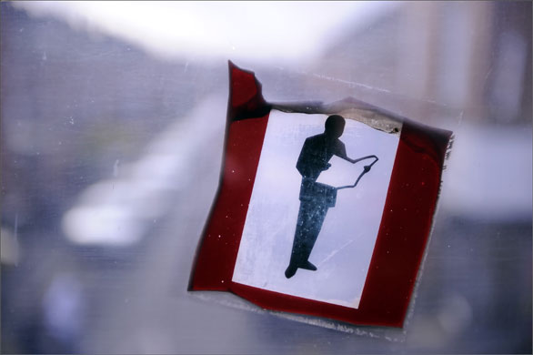 Gallery Leigh Journal : Detail from the newsroom at the Leigh Journal 