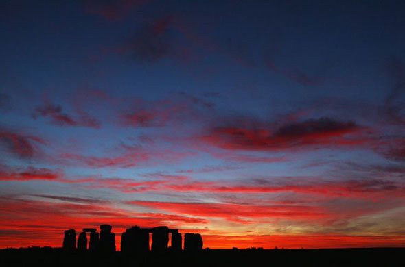 Gallery November 21 2008: Sunset at Stonehenge