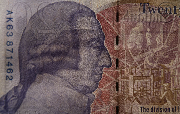 Gallery Great Scots: Adam Smith portrait on the new twenty pound note