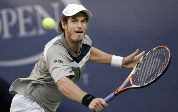 Gallery Great Scots: Andy Murray returns a shot to Roger Federer