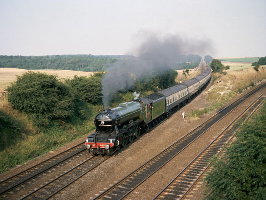 Gallery Great Scots: The 'Flying Scotsman' passes Micklefield en route to Leeds