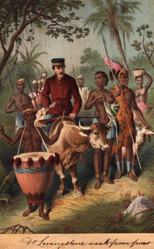 Gallery Great Scots: circa 1850: Scottish explorer David Livingstone