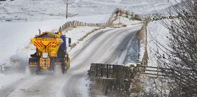 Gallery Snow update: Snowplough near Glenshee