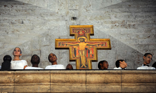 Gallery November 25 2008: Havana, Cuba: Singers at the celebrations of the XI Italian Culture Week