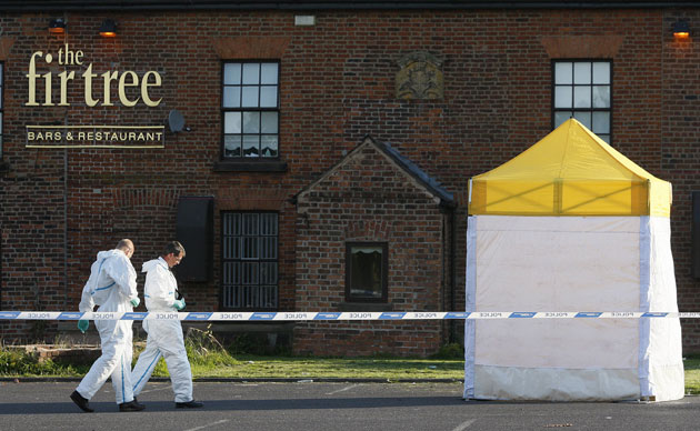 Gallery Rhys Jones: Rhys Jones - Fir Tree pub forensic