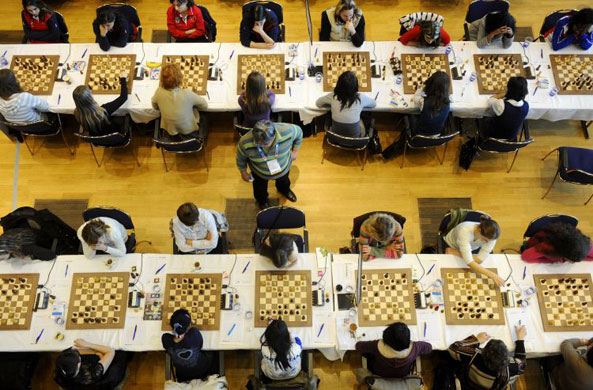 Gallery November 26 2008: Dresden, Germany: Chess players take part in the 38th 'Chess Olympics'