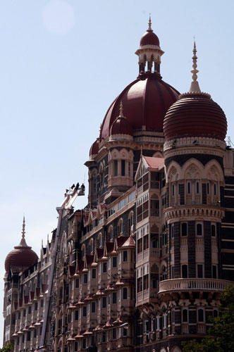 Gallery Mumbai aftermath: Firefighters at the Taj Mahal Palace hotel