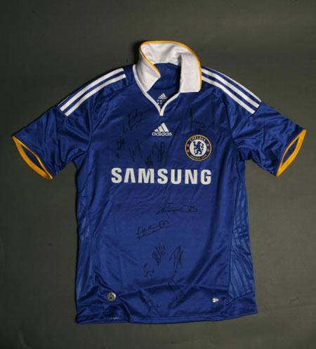 Gallery Katine Auction: Chelsea FC shirt