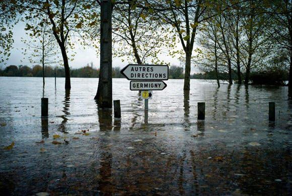 Gallery November 7 2008: Fourchambault, France: A flooded street after heavy rain