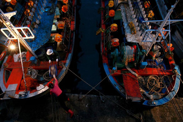 Gallery November 7 2008: South Koreans confrontation with Japan over the ownership of  Dokdo Island