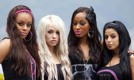 One of the groups in X Factor final 12 - Kandy Rain