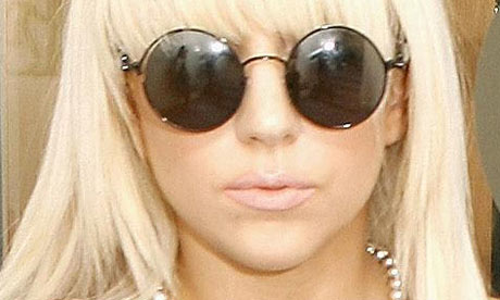 Lady Gaga Orbit Hat. Lady Gaga visits Capital FM -