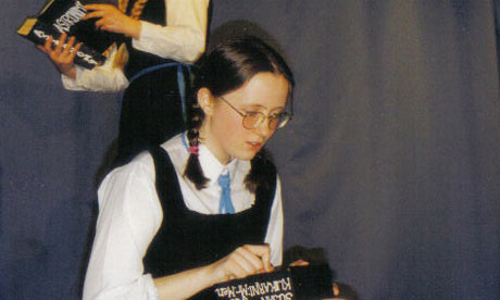Laura Barnett at school