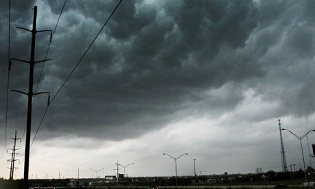  Clouds roll over Oklahoma City, Okla