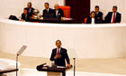 Barack Obama addresses the Turkish Parliament General Assembly