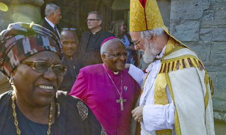 A meeting of two archbishops: Desmond Tutu and Rowan williams